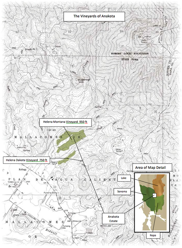 Anakota Map